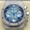 OM Factory Replica Audemars Piguet Royal Oak 26240BC.GG.1324BC.02 Smoked Blue Dial For Sale - Replica Watch Wholesale