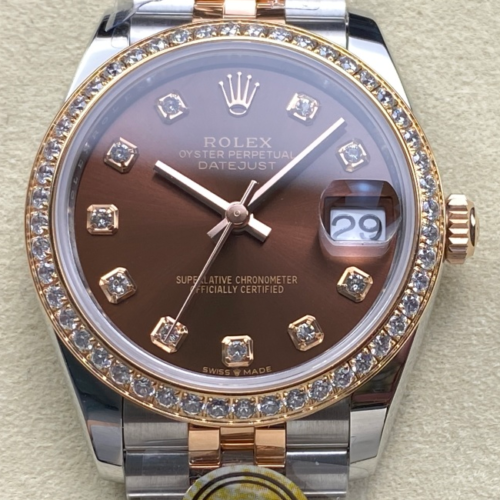 AR Factory Replica Rolex Datejust m278381rbr-0028 Circular Dial For Sale - Replica Watch Wholesale