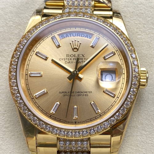 8+ Factory Replica Rolex DayDate m128348rbr-0081 Double Buckle Lock For Sale - Replica Watch Wholesale