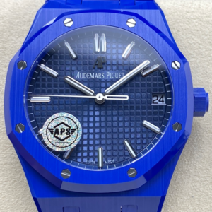 APS Factory Replica Audemars Piguet Royal Oak 15500 Blue Ceramic For Sale - Replica Watch Wholesale