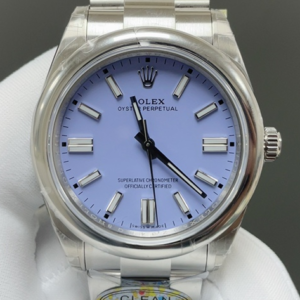 Clean Factory Replica Rolex Oyster Perpetual 126000-0013 Violet Dial For Sale - Replica Watch Wholesale