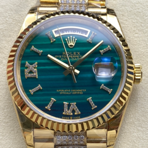 8+ Factory Replica Rolex DayDate 128238-0048 malachite For Sale - Replica Watch Wholesale