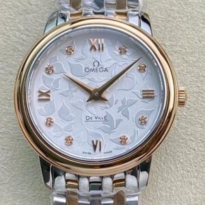 3S Factory Replica Omega De Ville 424.20.27.60.52.002 Silver Grey Dial For Sale - Replica Watch Wholesale