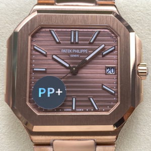PP+ Factory Replica Patek Philippe CUBITUS 7128-1R-001 Brown Dial For Sale - Replica Watch Wholesale