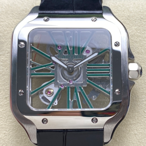 THB Factory Replica Cartier Santos WHSA0028 Skeleton Dial For Sale - Replica Watch Wholesale