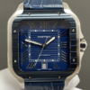 THB Factory Replica Cartier Santos WSSA0048 Blue Dial For Sale - Replica Watch Wholesale
