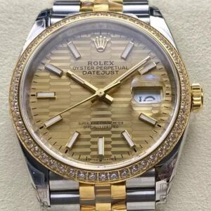 VS Factory Replica Rolex Datejust m126283rbr-0025 Gold Steel For Sale - Replica Watch Wholesale