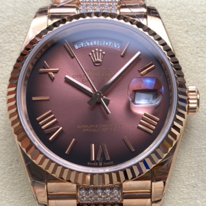 8+ Factory Replica Rolex DayDate m128235-0076 Gradient Brown Dial For Sale - Replica Watch Wholesale