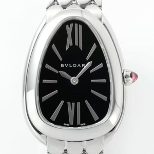 BV Factory Replica Bvlgari Serpenti 103451 Black Lacquered Dial For Sale - Replica Watch Wholesale