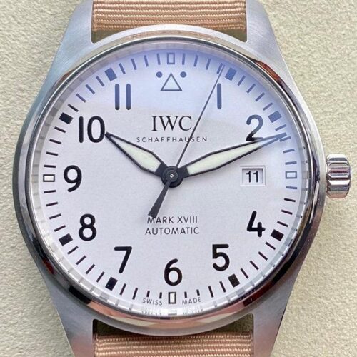 V7 Factory Replica IWC Pilot IW327017 V2 Beige Strap For Sale - Replica Watch Wholesale