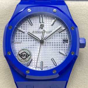 APS Factory Replica Audemars Piguet Royal Oak 15500 Blue Strap For Sale - Replica Watch Wholesale