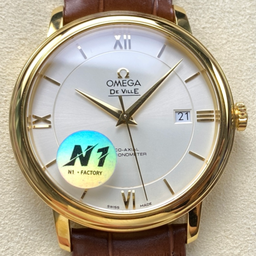 N1 Factory Replica Omega De Ville 424.53.40.20.02.002 Silver Dial For Sale - Replica Watch Wholesale