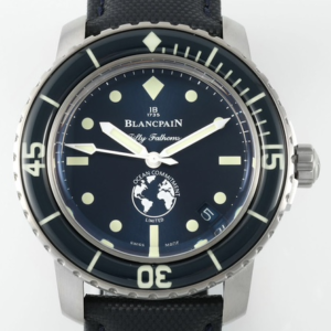 ZF Factory Replica Blancpain Fifty Fathoms 5008-11B40-NAOA Blue Dial For Sale - Replica Watch Wholesale