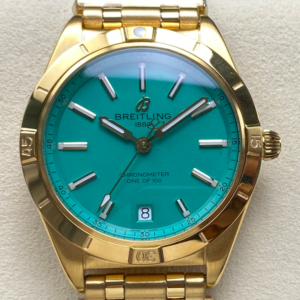 BLS Factory Replica Breitling Chronomat K103801A1L1K1 Mint Green Dial For Sale - Replica Watch Wholesale