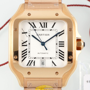 AF Factory Replica Cartier Santos WGSA0018 Rose Gold Case For Sale - Replica Watch Wholesale