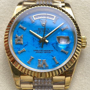 8+ Factory Replica Rolex DayDate m128238-0072 Turquoise Dial For Sale - Replica Watch Wholesale
