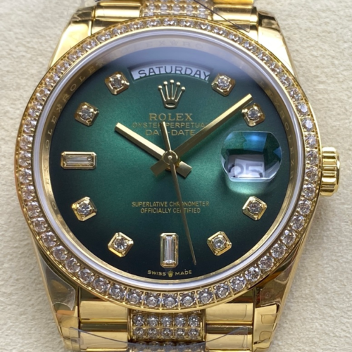8+ Factory Replica Rolex DayDate m128348rbr-0036 Round Dial For Sale - Replica Watch Wholesale
