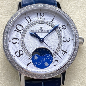 OMF Factory Replica Jaeger LeCoultre Rendez Vous 357843J Blue Strap For Sale - Replica Watch Wholesale