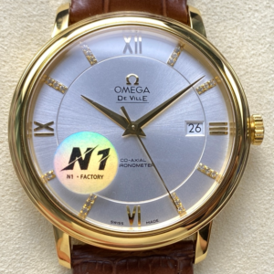 N1 Factory Replica Omega De Ville 424.53.40.20.52.001 Gold Case For Sale - Replica Watch Wholesale