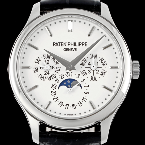3K Factory Replica Patek Philippe Grand Complications 5140G-001 Annual Calendar For Sale - Replica Watch Wholesale