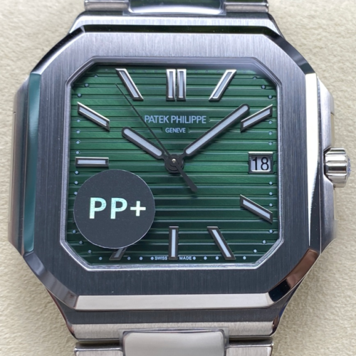 PP+ Factory Replica Patek Philippe CUBITUS 5821-1A-001 Green Dial For Sale - Replica Watch Wholesale
