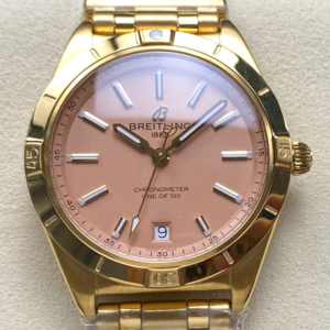 BLS Factory Replica Breitling Chronomat K103801A1A1K1 Gold Case For Sale - Replica Watch Wholesale