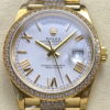 8+ Factory Replica Rolex DayDate m128348rbr-0065 White Dial For Sale - Replica Watch Wholesale