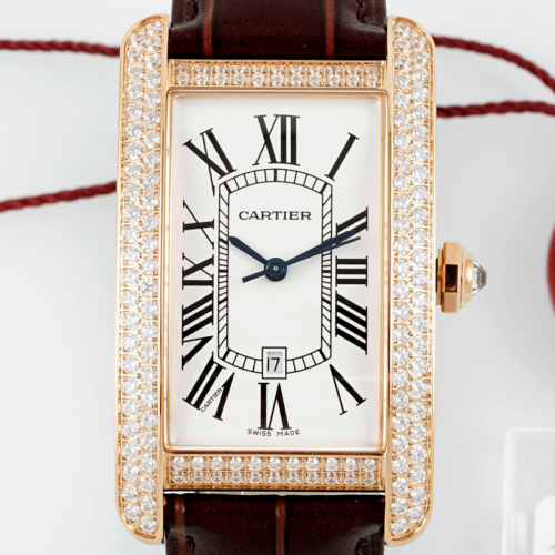 AF Factory Replica Cartier Tank WB704851 Silver Dial For Sale - Replica Watch Wholesale