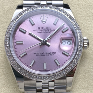 AR Factory Replica Rolex Datejust m278384rbr-0018 Pink Dial For Sale - Replica Watch Wholesale