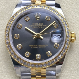 AR Factory Replica Rolex Datejust m278383rbr-0022 Diamond Hour Markers For Sale - Replica Watch Wholesale