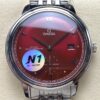 N1 Factory Replica Omega De Ville 434.10.41.20.11.001 Red Dial For Sale - Replica Watch Wholesale