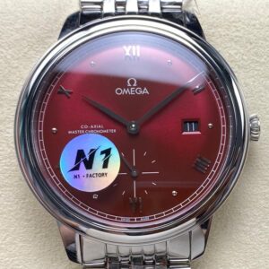 N1 Factory Replica Omega De Ville 434.10.41.20.11.001 Red Dial For Sale - Replica Watch Wholesale