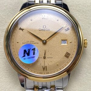 N1 Factory Replica Omega De Ville 434.20.41.20.08.001 Gold Dial For Sale - Replica Watch Wholesale