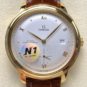 N1 Factory Replica Omega De Ville 434.53.41.20.02.001 White Dial For Sale - Replica Watch Wholesale