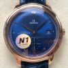 N1 Factory Replica Omega De Ville 434.53.41.20.03.001 Blue Strap For Sale - Replica Watch Wholesale