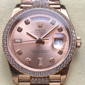 8+ Factory Replica Rolex DayDate m128345rbr-0020 Rose Gold Strap For Sale - Replica Watch Wholesale