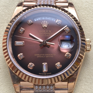 8+ Factory Replica Rolex DayDate m128235-0038 Diamond Hour Markers For Sale - Replica Watch Wholesale