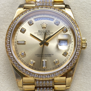 8+ Factory Replica Rolex DayDate m128348rbr-0010 Set Diamonds For Sale - Replica Watch Wholesale