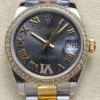AR Factory Replica Rolex Datejust m278383rbr-0017 Diamond Outer Ring For Sale - Replica Watch Wholesale