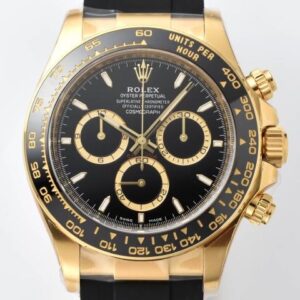 Clean Factory Replica Rolex Cosmograph Daytona m126518ln-0008 Black Strap For Sale - Replica Watch Wholesale