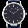 F8 Factory Replica A Lange Sohne Saxonia 205.086-LS2053AX V3 Dark Blue Strap For Sale - Replica Watch Wholesale