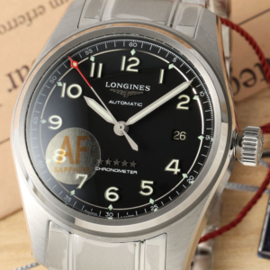 AF Factory Replica Longines Spirit L3.811.4.53.6 Black Dial For Sale - Replica Watch Wholesale
