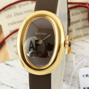 AF Factory Replica Cartier Bathtub WGBA0031 Brown Dial For Sale - Replica Watch Wholesale