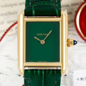 AF Factory Replica Cartier Tank WGTA0191 Green Dial For Sale - Replica Watch Wholesale