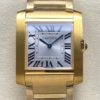 8848 Factory Replica Cartier Tank WGTA0113 Gold Sunray Dial For Sale - Replica Watch Wholesale
