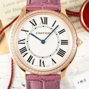 AF Factory Replica Cartier RONDE DE CARTIER WJRN0010 Beige Sandblasted Dial For Sale - Replica Watch Wholesale