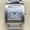 8848 Factory Replica Cartier Tank WSTA0074 Silvery White Dial For Sale - Replica Watch Wholesale