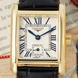 AF Factory Replica Longines Elegant L5.200.6.71.0 Black Strap For Sale - Replica Watch Wholesale