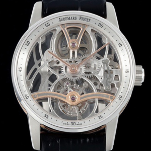 APP Factory Replica Audemars Piguet CODE 11.59 26600CR.OO.D002CR.99 Black Strap For Sale - Replica Watch Wholesale