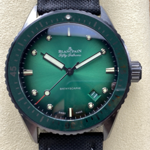 GF Factory Replica Blancpain Fifty Fathoms 5000-0153-B52A Green Dial For Sale - Replica Watch Wholesale